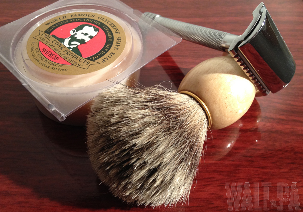 Safety Razor Badger Brush and Shave Soap